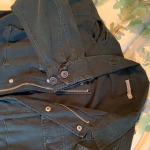 Carmar distressed denim jacket